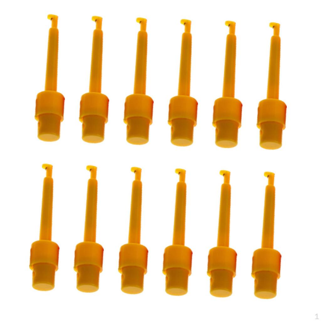 12 Display Clips, Support Accessories, Alloy, Heavy Duty And Compact, Hackle for Displaying