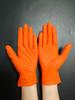 Oil-Proof Nitrile Gloves for Machining & Car Repair - Thick Diamond Pattern, Non-Slip, Oil-Resistant