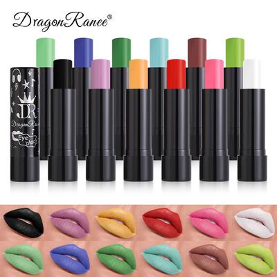 Halloween Matte Mist Lūpų dažai Neperšlampami Crayon Nude Drėkinamasis Lūpų Balzamas Veido Dažai Stage Makiažo priemonė Kosmetika