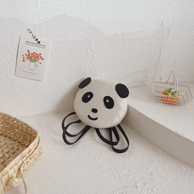 Delightful Polyester Kids Backpack Soft And Cozy With Multiple Compartments For Easy Storage Panda