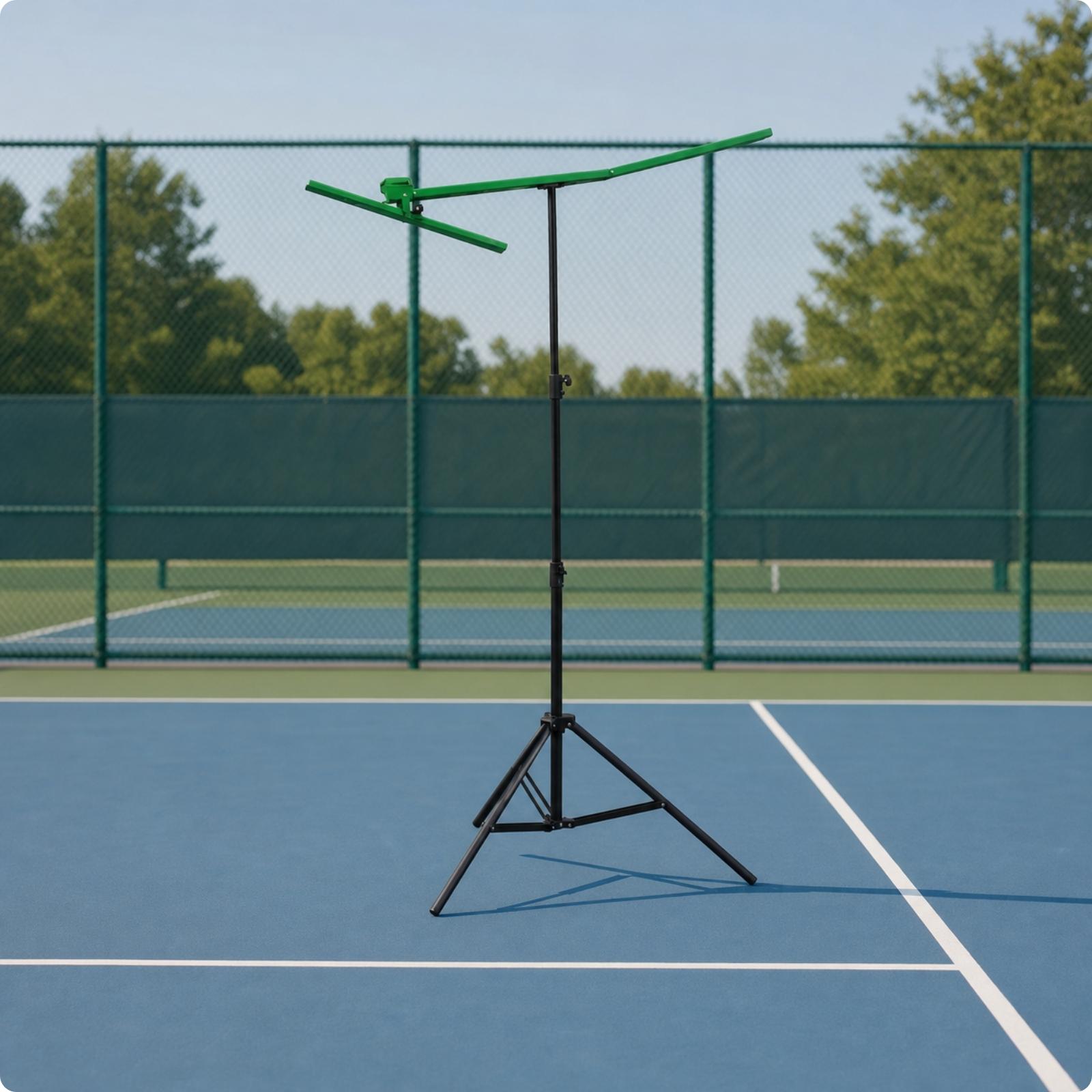 Automatic Tennis Practice Aid Adjustable Ball