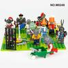 M8249 Zombie Gebäude Modell Cartoon Figur Kinder Zusammenbauen Kleine Partikel Baustein Spielzeug
