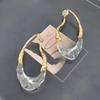 Große Unregelmäßige Ohrringe Metall Piercing Ohrschmuck Übertrieben Modern Schmuck Frauen