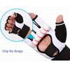 Half Finger Training Boxing Gloves Leather Fight Glove MMA Mitts Sanda Karate Sandbag Muay Thai Kick Men Kinder