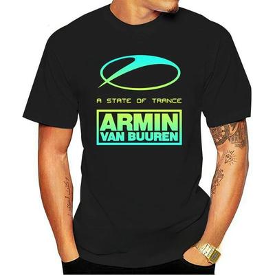Neuankömmling Mode Schwergewicht Heißer Verkauf Vintage Sommer Neue Mode A State of Trance Armin Van Buuren Grafik Herren T-Shirt