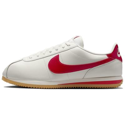 Cortez Leather Sail Gum Yellow University Red Sneakers DM4044-110