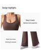 Slimming Yoga Dance Jumpsuit: Body-Shaping, Hip-Lifting, Micro-Flare Fitness Wear