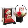 Petit Lou Longevity Bear 12cm Small with Fragrance Soap 60th (Case Flower) (1, Birthday)