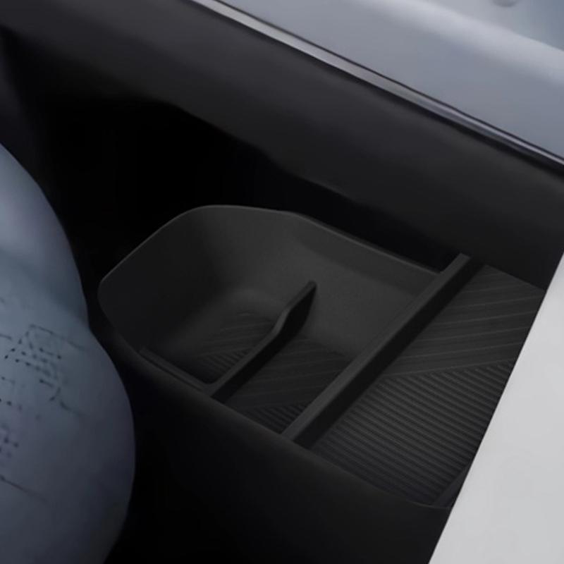 For ZEEKR 7X 2025+ Centre Console Armrest Lower Storage Box Silicone Double-Layer Organizer Box Interior Upgrade Car Accessories