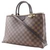 Louis Vuitton Brompton Handbag N41582 2WAYShoulder Brown Damier Canvas Women Used