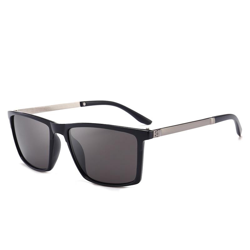 Polarized Sunglasses For Men'S Driving Sun Glasses Metal Retro Eyewear Trendy Anti UV400 Shads Eyeglasses Outdoor Goggles
