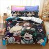 3d My Hero Academia Boys Japanese Anime Bedding Set Printed Bed Set With Pillowcase Bed Duvet Cover Queen Super King Size