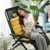 Thickened Office Chair Cushion, One-piece Backrest and Headrest Cushion for Long Periods of Sitting