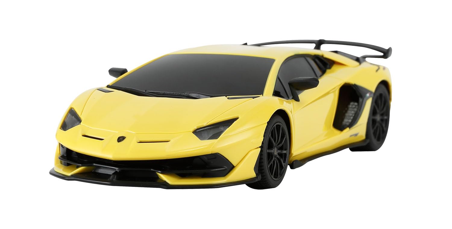 

Doyusha Scale Radio Controlled Aventador SVJ Yellow 2.4GHz 1/24 (630819)