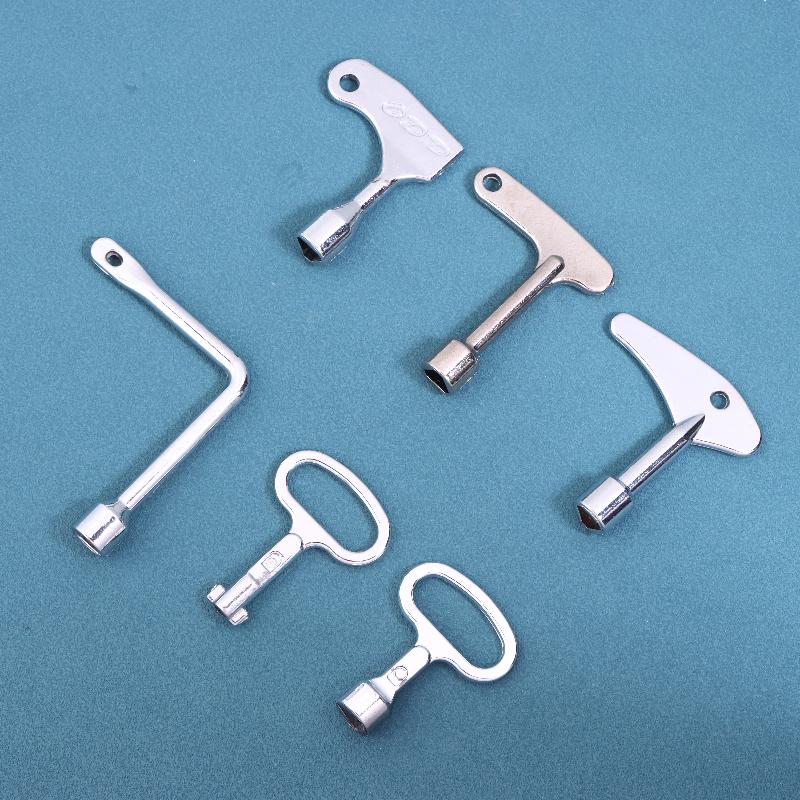 Universal Multi-purpose Wrench KEY For Train Electrical Elevator Cabinet Valve Alloy Multi-purpose Triangular Key