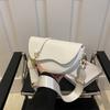 Premium Minimalist Women Saddle Bag Fashion Casual Shoulder Crossbody Underarm Bag