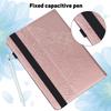 For Xiaomi Redmi Pad SE 4G 8.7 Inch Case Peacock Flower Pattern Card Holder Leather Tablet Cover