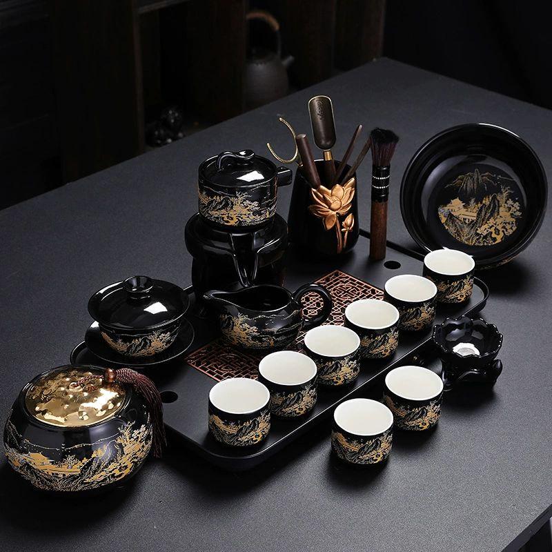 

Qianyu Automatic Ceramic Gongfu Tea Set