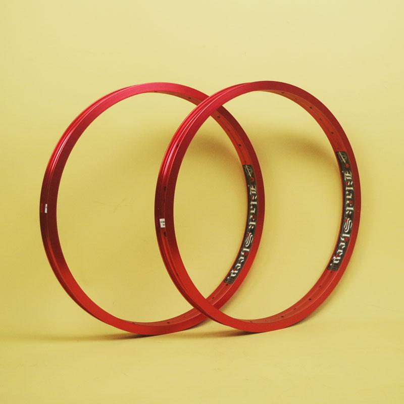 20 Inch Alienation BMX Action Street Bike Circle Double Layer Rim 36 Holes  Bicycle Racing Cycling Wheel Rim