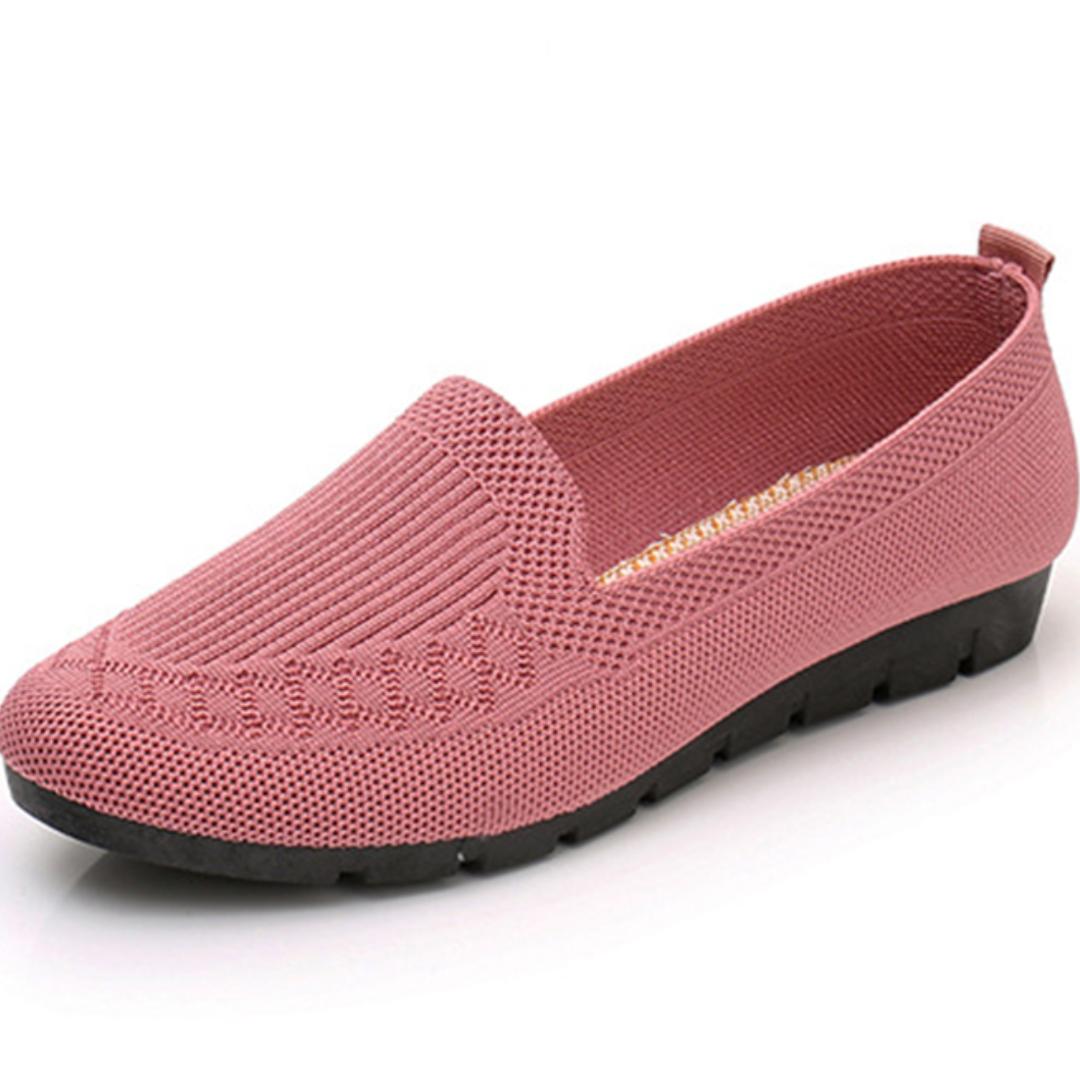 

Модная женская повседневная обувь, женские уличные кроссовки, женская дышащая обувь с сеткой, прогулочная обувь 39 розовый