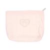 Beautiful And Simplicity Cosmetic Bag Sweet Embroidery Bow Striped Makeup Case Portable Travel Earphone Cable Storage Bags