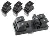 Interruptor Combinado Vw Golf V 03-09 Para Vidros Elétricos + 3 Botões