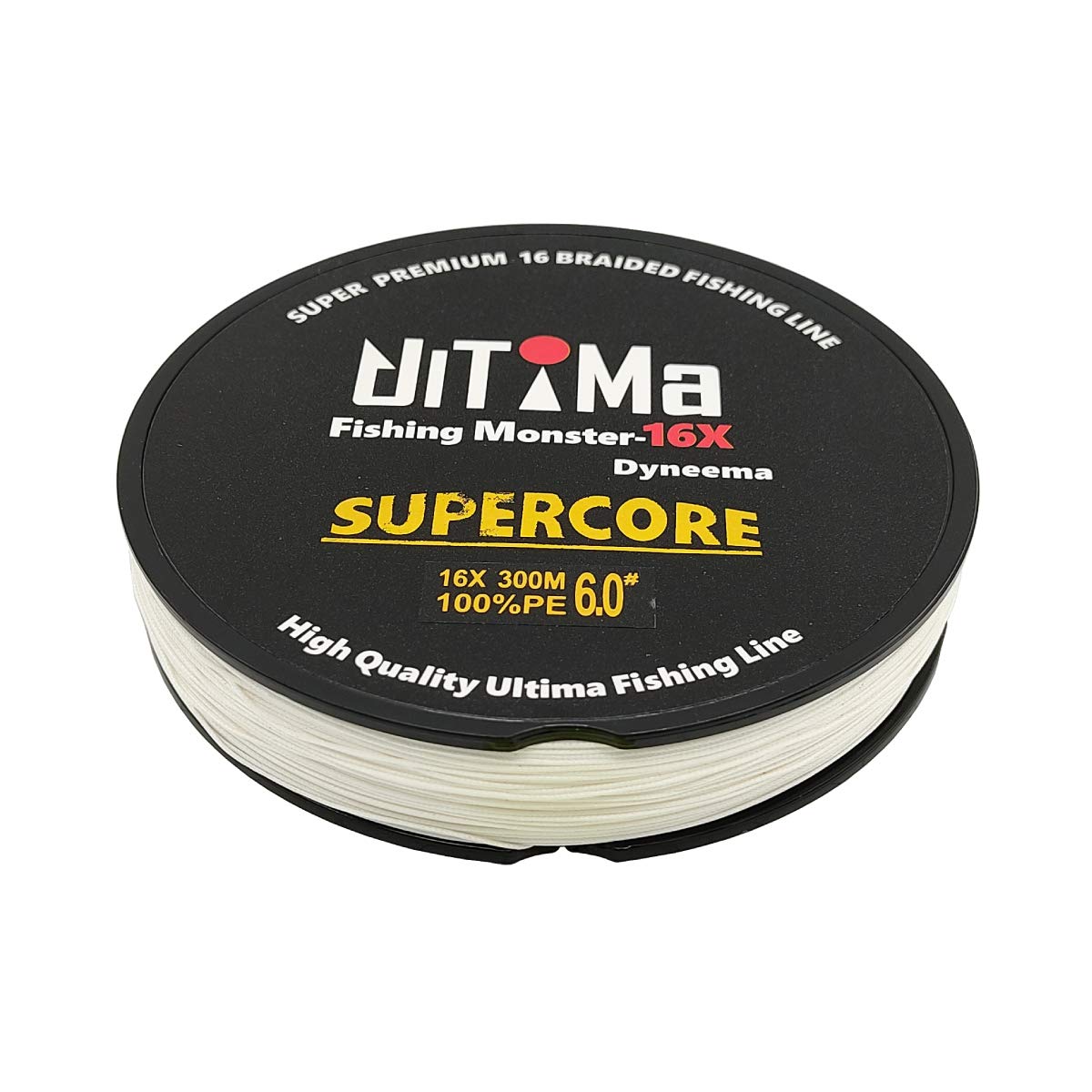 

UlTiMa Ultima PE Line 16X 300м ul200002a06n0 16-жильный FishingMonster SuperCore / (Белый / Нет. 6) белый