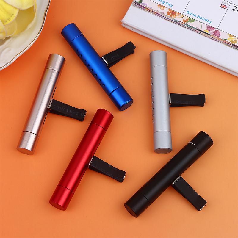 NEW 5Pcs Refill Sticks Car Fragrance Air Freshener - Aromatherapy Exhaust Vent Clip Auto Interior Accessories