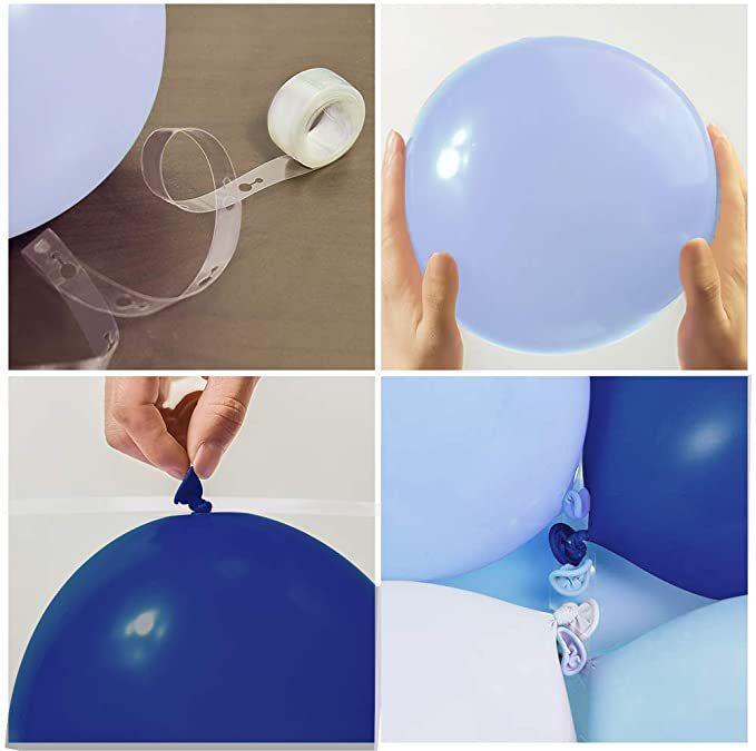 Blu Navy Palloncini Festa Arco Ghirlanda Kit Decorazioni Compleanno Forniture Decorazioni Festa Matrimonio