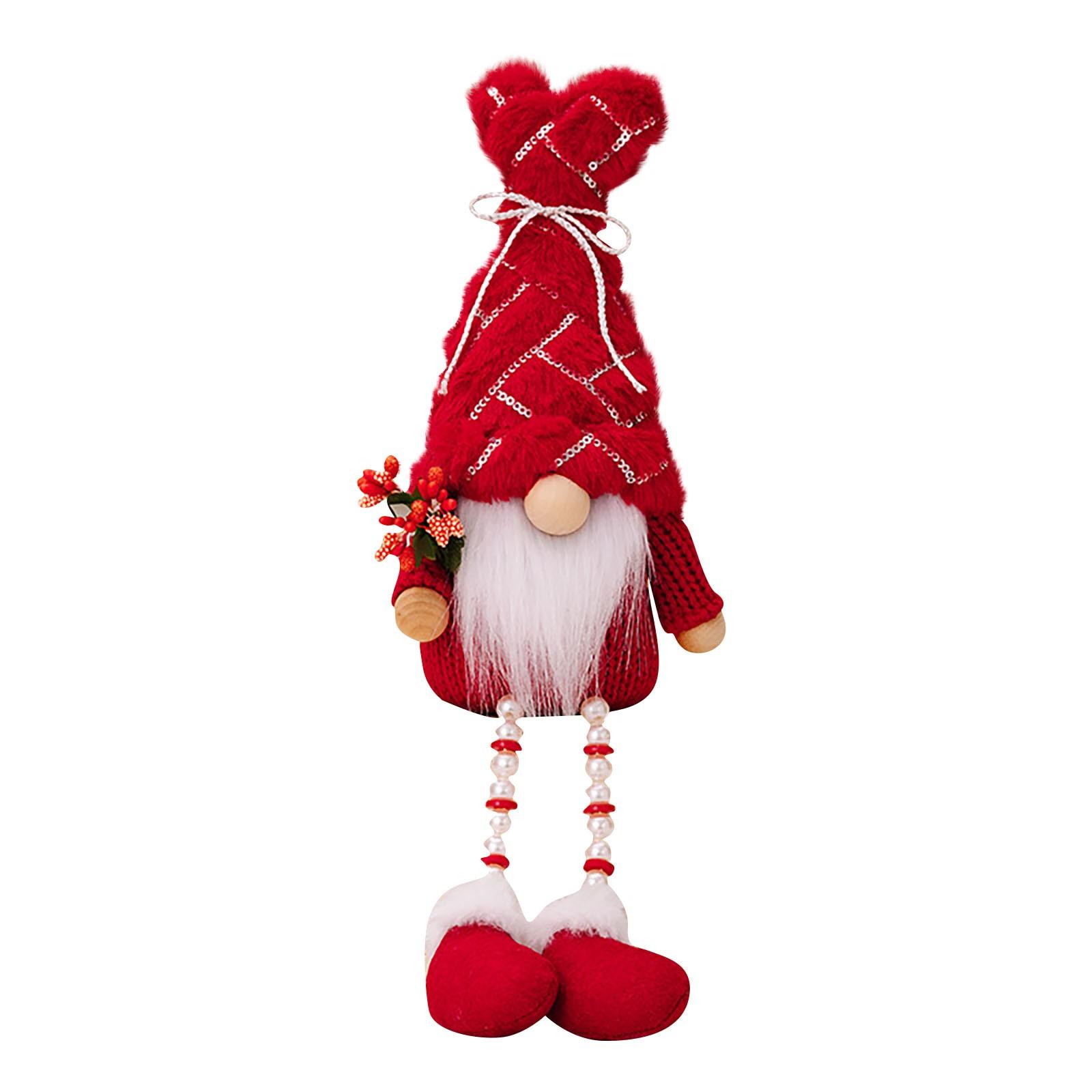 

Прикраса для ляльки до Дня святого Валентина, пара, блискітки, любов, плюшевий капелюх, червона лялька, подарунок, прикраса One Size червоний