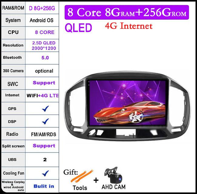 Car Android Radio Stereo For FIAT UNO 2014 - 2020 DSP Car Carplay Multimedia Player Navigation GPS WIFI Autoradio Audio