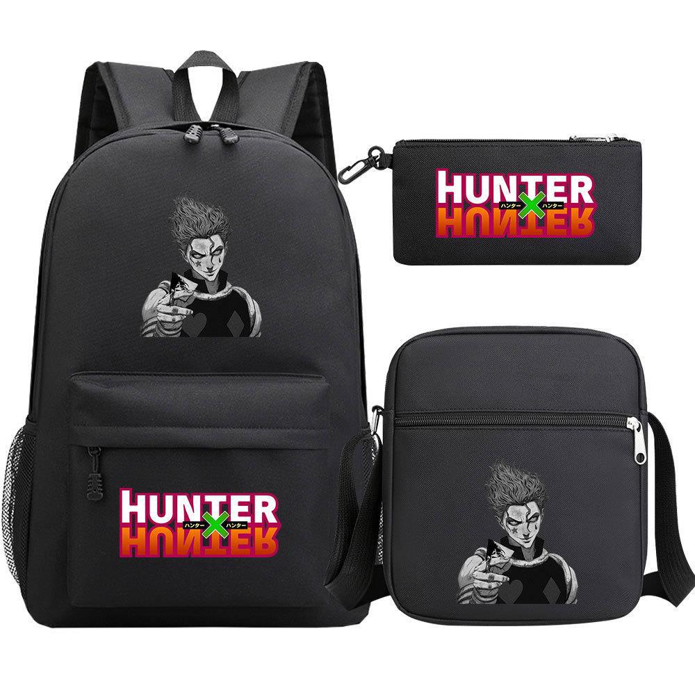 Animation, Full-Time Hunter, Young Students, School Bags, Men'S And Women'S Leisure Travel, Backpacks, Trendy Computer Bags
