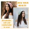 1-piece Cute Crochet Headband Set, Floral Hair Scarves, Bohemian Triangle Scarf Set