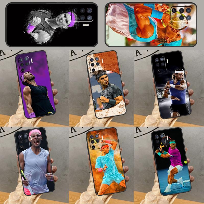 Rafael Nadal Phone Case For Oppo A79 A18 A38 A58 A78 A98 A17 A40 A60 A80 A16 A76 A96 A15 A74 A94 A54 A77