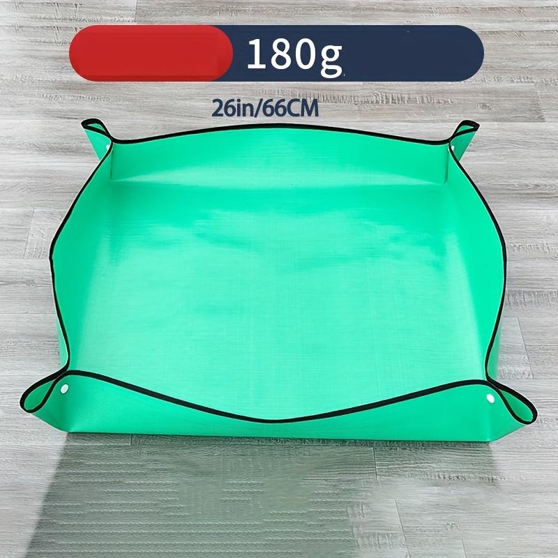 Vanntett ompottingmatte med håndtak, Bærbar hagematte for planter, for innendørs/utendørs bruk, Enkel å rengjøre.