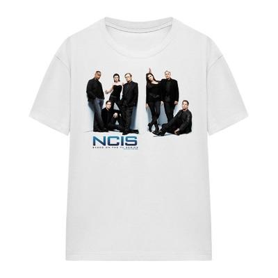 Tricou Unisex pentru Adulți NCIS Alb