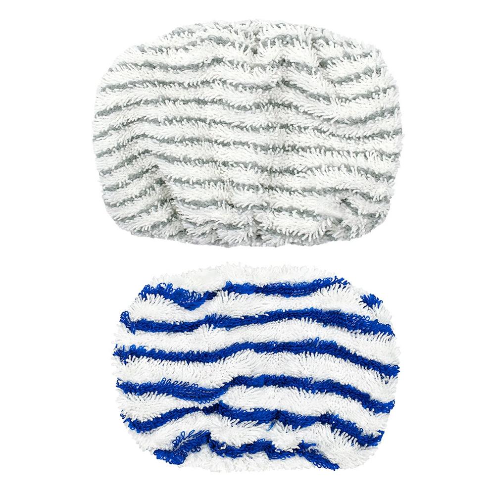 12 Stück Dampfmopp Tuchbezug Mikrofaser Moppkopf Hülle Holz Marmor Boden Wischlappen für Rowenta ZRO05801 RY7/RY8 Serie