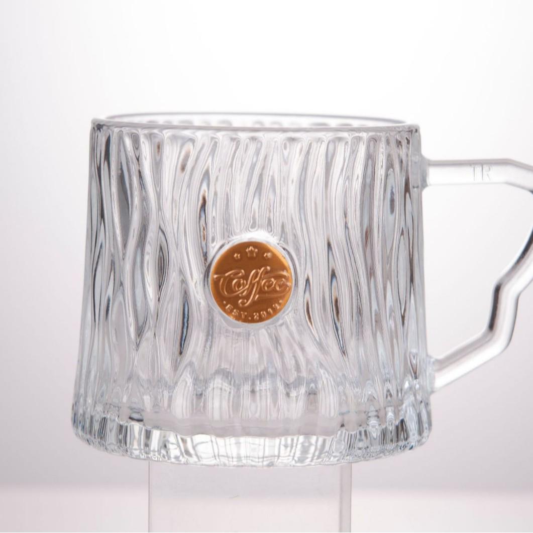 

Прочный стакан из высококачественного стекла - Универсальное использование для завтрака, офиса или дома; Креативный дизайн и высокая термостойкость. 301-400ml