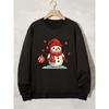 Christmas Sweatshirt For Men With Print Design, Round Neck, Comfortable Breathable, Suitable For Daily Wear, Travel, Street, Home, Jogging.