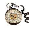 Roman Classic Fully Automatic Mechanical Pocket Watch Retro Uncovered Men'S And Women'S Mechanical Pocket Watch