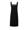 Custom Logo Denim Apron for Coffee, Tea, and Nail Art Shops - Thick Canvas Workwear