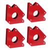 4Pcs Magnetic Welding Holder Set Strong Magnet Arrow Multi Angle Construction Tools M 50 Pounds