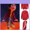 Moletom Vermelho Vibrante Coco Miguel Suéter Casaco de Caxemira Com Design Espessado para Cosplay