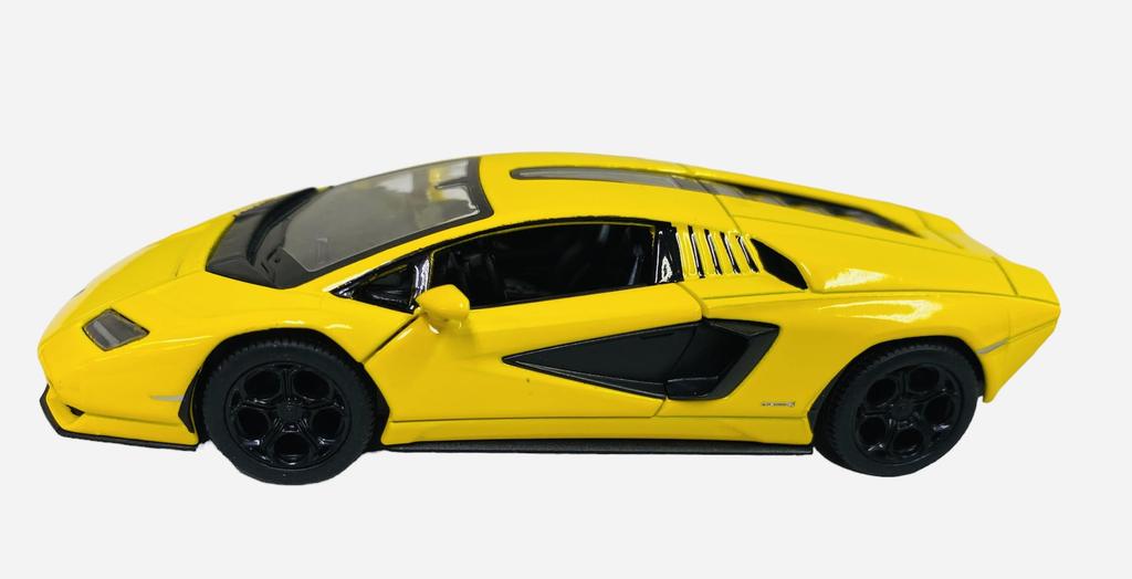 Kinsmart Lamborghini Countach Yellow LPI800-4 138 Color