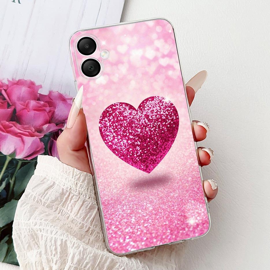 For Samsung Galaxy A06 Case A04 A04e A05 Lucky Koi Fashion Painted Cover Soft Silicone Case For Samsung A06 A 04 Galaxy A05 Bags
