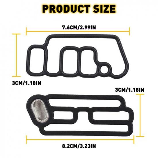 4Pcs Cylinder Head Solenoid Gasket VTEC For 2012 HONDA CROSSTOUR 15815R70A01