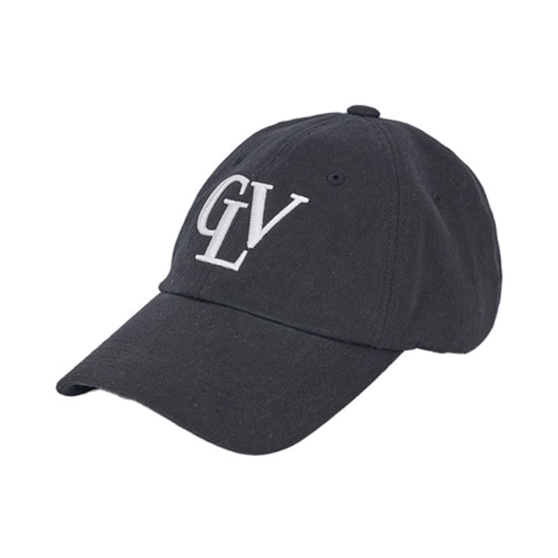 CLEVER FIELD CLV Embroidery Embo Ball Cap_Black