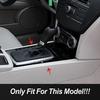 Car Accessories Console Gear Shift Side Panel Frame Trim Strip Carbon Fiber Color Trim For Mercedes Benz C Class W204 2008-2014