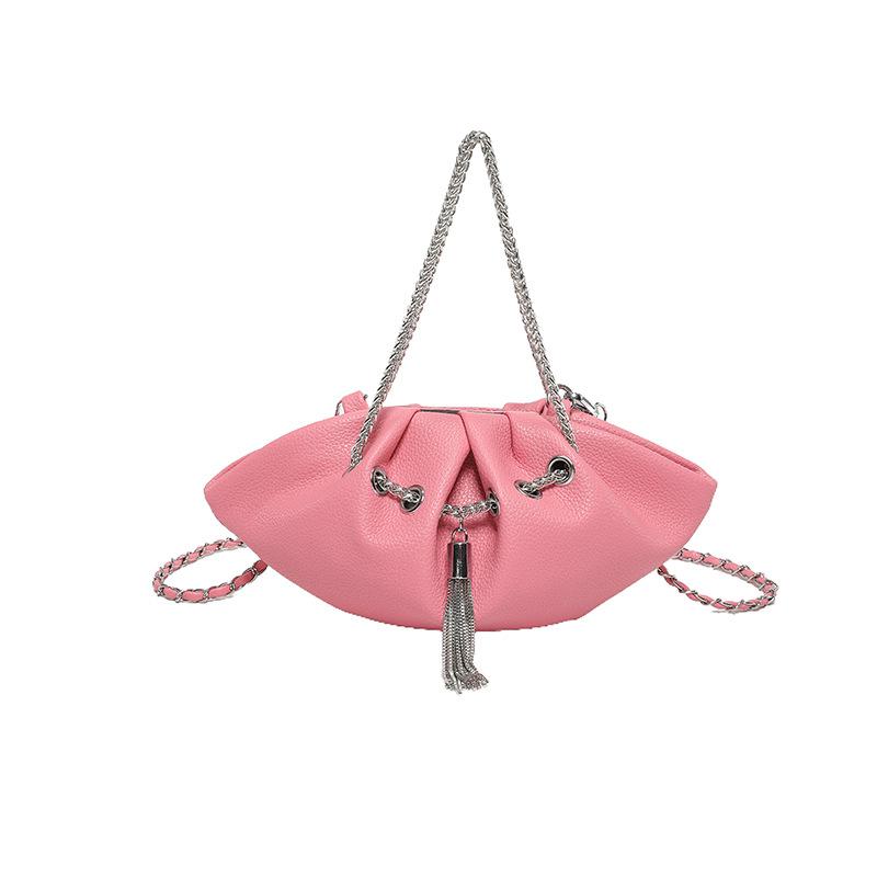 Women's folded cloud bag with a shoulder chain armpit bag fresh fashion new