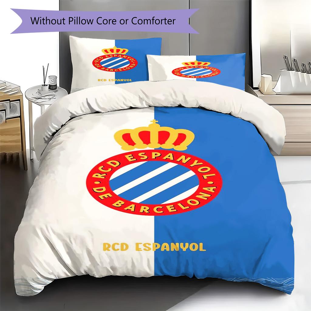 Set Biancheria da Letto con Fantasia Espagnola Copripiumino Federa Decorazione per la Casa Regalo (1 * copripiumino + 2 * federa, senza nucleo)